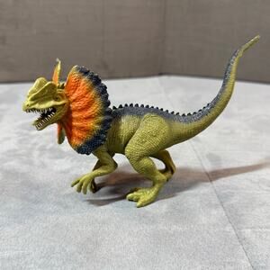 Boley Dilophosaurus Green Dinosaur Animal Prehistoric Figurine Action Figure Toy